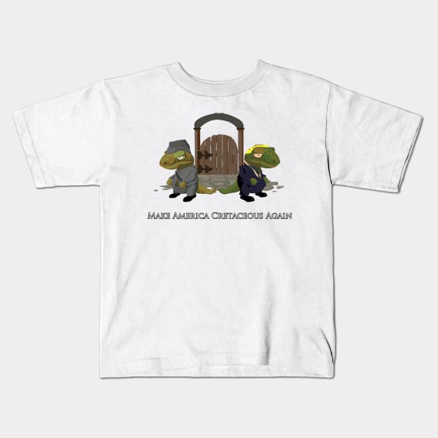 Make America Cretaceous Again Kids T-Shirt by balmut